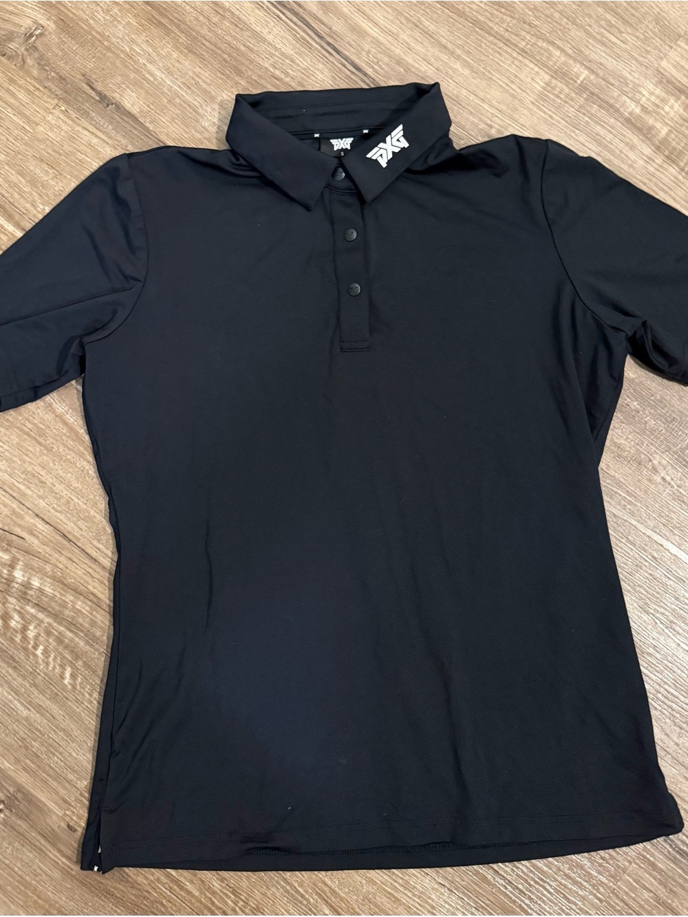 PXG Classic Black Performance Polo Shirt